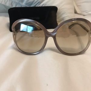 New Tom Ford Beige Sunglasses